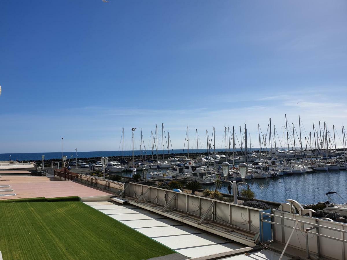 Residence De Standing La Pecherie Spacieux T3 Comme Un Cocon Familial Vue Mer Et Sur L'Avant Port Sur Le Bout Du Bout De Cap D'Agde Seule Cap En Occitanie מראה חיצוני תמונה
