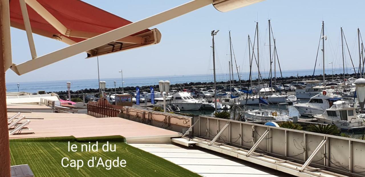 Residence De Standing La Pecherie Spacieux T3 Comme Un Cocon Familial Vue Mer Et Sur L'Avant Port Sur Le Bout Du Bout De Cap D'Agde Seule Cap En Occitanie מראה חיצוני תמונה